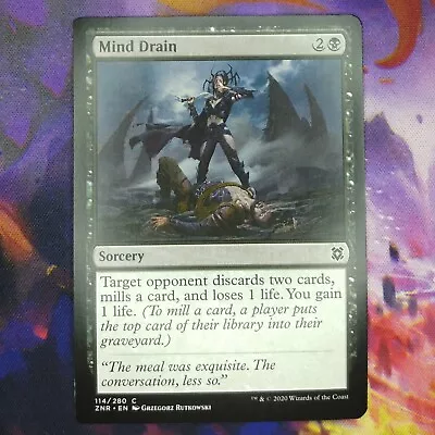 MTG Zendikar Rising Mind Drain 114/280 Magic The Gathering • $1.25