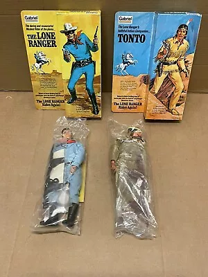 Lot 1975 Lone Ranger & Tonto Action Figure Gabriel SEALED PACK 23620 23621 New • $499.99