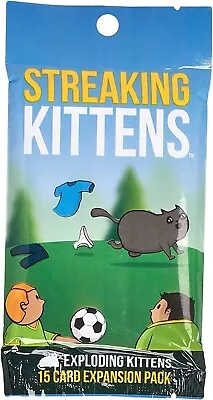 $13.24 • Buy Exploding Kittens Streaking Kittens Expansion Card Game Brand New Au