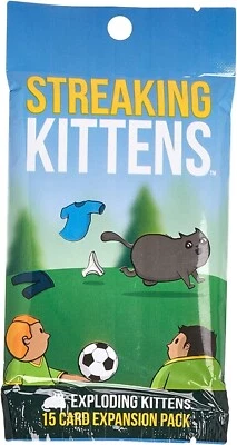 $13.24 • Buy Exploding Kittens Streaking Kittens Expansion Card Game Brand New Au