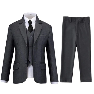 $63.74 • Buy Lycody Boy Tuxedo Suits For Kids Boys 4T Suit Slim Fit Toddler Ring Bearer