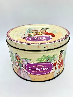 £9.99 • Buy Vintage Mackintosh Quality Street Small Round Tin Soldier And Lady