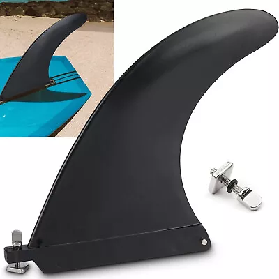 Universal SUP Fin 9 Inches Paddle Board Single Fins Surfboard Fins For Longboard • £10.89