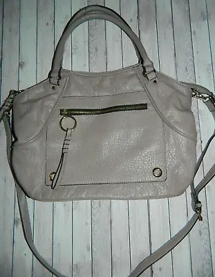 Mantaray Taupe Soft PU Leather Look Shoulder Bag / Handbag • £17