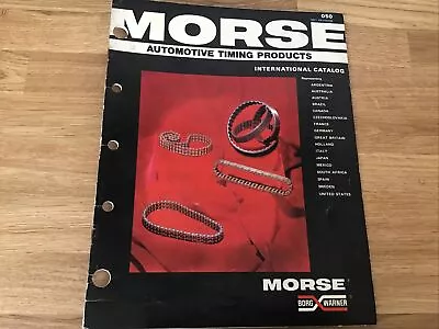 Morse Timing Chain Catalogue 1971 • $17.41
