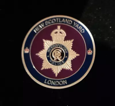 New King Charles Challenge Coin.  Metropolitan Police Scotland Yard  England • £22