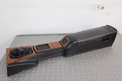 92-96 Mazda Miata MX5 NA Center Floor Console W/Lid Black&Aftermarket Woodgrain • $150