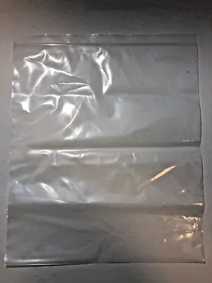 12 X 14 Inch 4 Mil Clear Plastic Resealable Reclosable Zip Zipper Seal Top Bag • $11.19