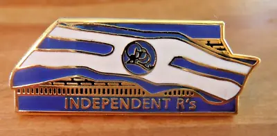 QPR Enamel Football Badge Queens Park Rangers Independent Rs #10 • £3.45