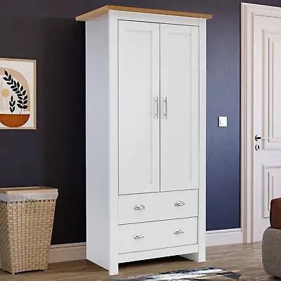 Bedroom Furniture Set Chest Of Drawers Wardrobe Bedside Cabinet Table 3 Piece • £175.99