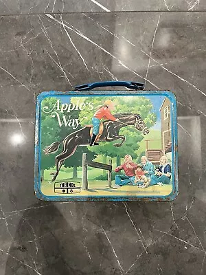 Vintage APPLES WAY Metal Lunch Box Made By Thermos 1970's TV Show • $39.99