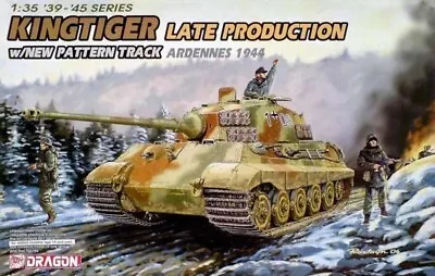 Dragon 6232 1:35th Scale King Tiger Late Production Ardennes 1944 • £20
