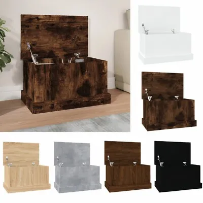 Modern Wooden Home Living Room Bedroom Storage Chest Trunk Toy Box Cabinet Unit • £41.99
