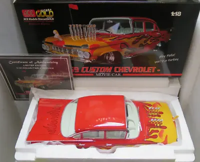 Ace  1/18 Mad Max Movie Car 1959 Custom Chevrolet Bel Air Sedan With Flames • $399.99