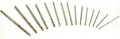 New 15pc Micro-Drill Bit Mini Set High Speed Metric Sizes 1.05 Mm -2.0 Mm • $8.98