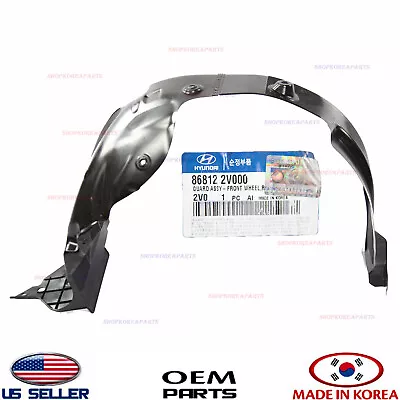 Genuine Fender Liner Front RIGHT Passenger Side ⭐OEM⭐ Veloster BASE 2012-2013 • $58.36