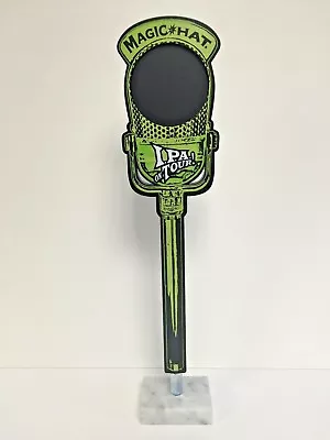 Magic Hat IPA On Tour Tap Handle Chalkboard Microphone Metal 14.5  Tall New & FS • $29.95