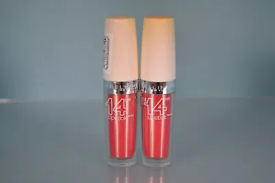 Lot Of 2 Maybelline New York Superstay 14 Hour Lipstick # 020 Eternal Rose • $20