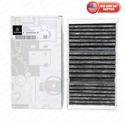 Mercedes-Benz GLS GLE GL ML Activated Carbon Cabin Air Filter Kit OEM 1668300318 • $44.99