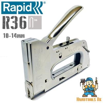 £64.99 • Buy Rapid  Heavy Duty R36 Cable Tacker / Stapler / Staple Gun - Electrical Stapler
