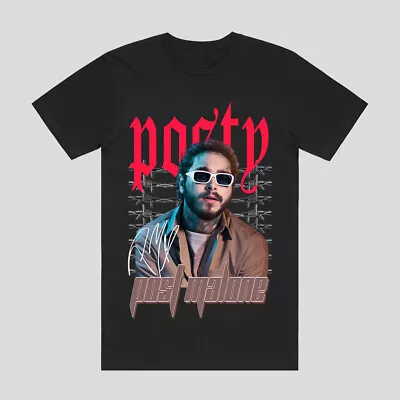 Custom T Shirt Post Malone Music Hip Hop R&b Vintage Tee Artist Pop • $39.99