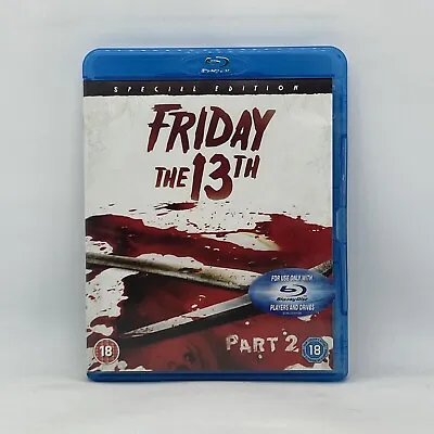 Friday The 13th Part 2 Special Edition Horror Blu Ray Movie Free Post Region B • £12.47