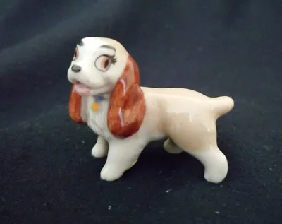 Vintage 80s Wade Hatbox Range Whimsy 'Lady' From Lady And The Tramp  Perfect  • £8