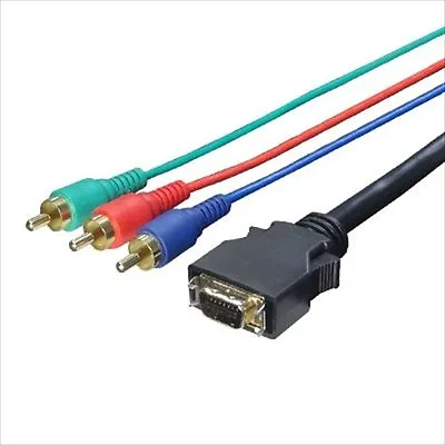 D Terminal (male) Component Conversion Video Cable 1.8m Japan Free Shipping • $25.91