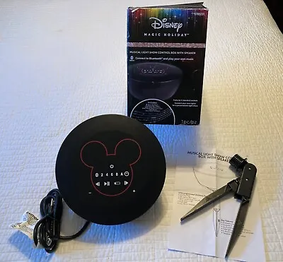 Disney Gemmy Holiday Magic Mickey Musical Light Show Control Box Speaker • $179