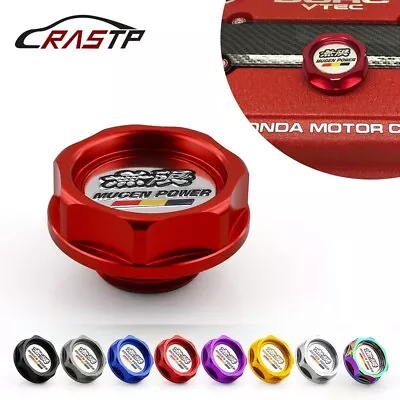 Mugen Power Aluminum Oil Cap Radiator Cap Cover Fuel Filler Tank Fit For Honda  • $10.55