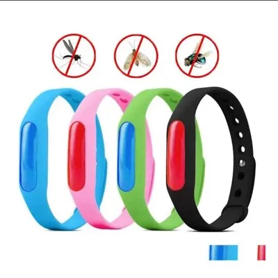 15 BANDS  Insect Repellent Wristband  For Mosquitoes/Other Flying Insects • $17.99