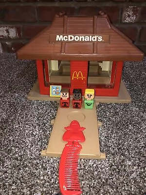  Playskool McDONALDS Drive-Thru Restaurant1974 3 People Walkway Comb • $29.99