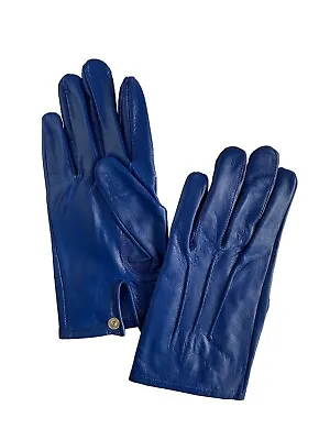 Men's Leather Driving Gloves Chauffeur Riding Motorcycle Biker Costume Dress  • $12.99