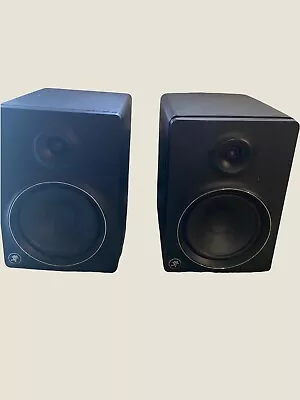 Mackie MR8 Mk2 Active Studio Monitors Pair Working! • $220.99