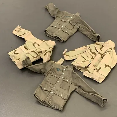 4PCS 1/6 WWII  Ultimate Soldier Jacket For 12  GI Joe Military Dragon Figure Toy • £6.83