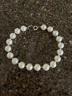 Vintage 7” Cultured Pearl Bracelet (from A Women’s Jewelry Collection) • $9.99