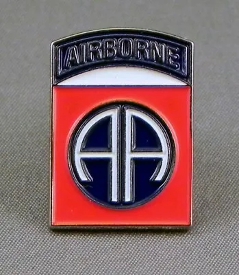 82nd Airborne Symbol Enamel Pin Badge - New • £3.69