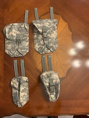 US Army MOLLE 2 SAW Gunner And 2 Utility In UCP Digital Camo Specialty Defense • $16.99