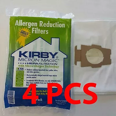 4 X For KIRBY VACUUM BAGS:24 Sentria UNIVERSAL~ F Style MICRON MAGIC Hepa • $35.99