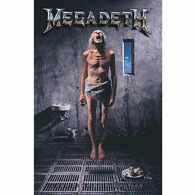 MEGADETH Countdown To Extinction TEXTILE POSTER Official PREMIUM Fabric FLAG • £14.99