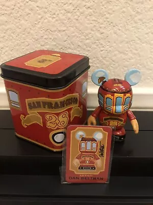 Disney Vinylmation San Francisco Trolley 3” In Figure Includes Collectible Tin • $13