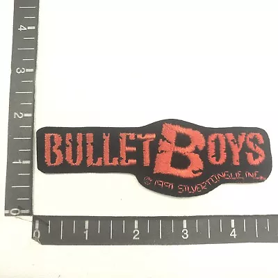 Vtg NOS 1991 BULLET BOYS BULLETBOYS LOS ANGELES HEAVY METAL BAND MUSIC PATCH 00B • $5.99