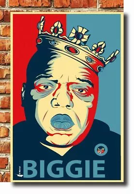 368013 Notorious B.I.G Biggie Smalls Gangsta Hip Hop Decor Print Poster AU • $20.85