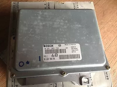 £160 • Buy Peugeot 106 Citroen Saxo New Bosch Ecu 0261203736 9620398980 1929fg