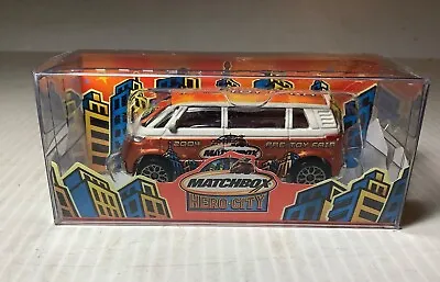 Matchboxhero City-----2004 Pre Toy Fair Vw Bus New • $10.50