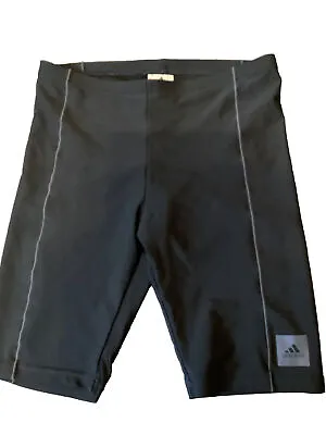 Adidas Men's Lycra Infinitex Tight Shorts Black Fitness Swimming Size 32” UNWORN • £15