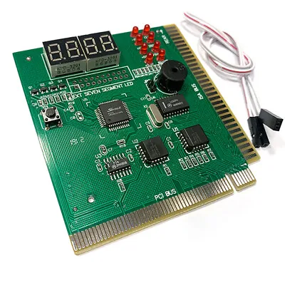 PC Computer BIOS Motherboard Tester Analyzer POST Code PCI ISA Diagnostic Card • $11.90