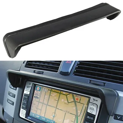 $15.20 • Buy Car GPS Navigation Hood Visor Radio Sun Shade Cover Anti-Glare Accessories Black