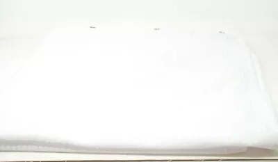 $11.99 • Buy White Striped Shower Curtain 72  L X 75  W