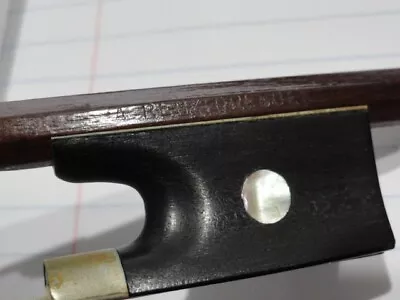 Antique A. Renz. Dresden Violin Bow 4/4 3/4 52.9g 28 7/8  Germany Vintage • $249.99